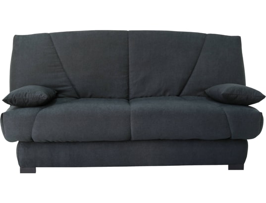 Eden Clic Clac 130cm noir matelas 35kg