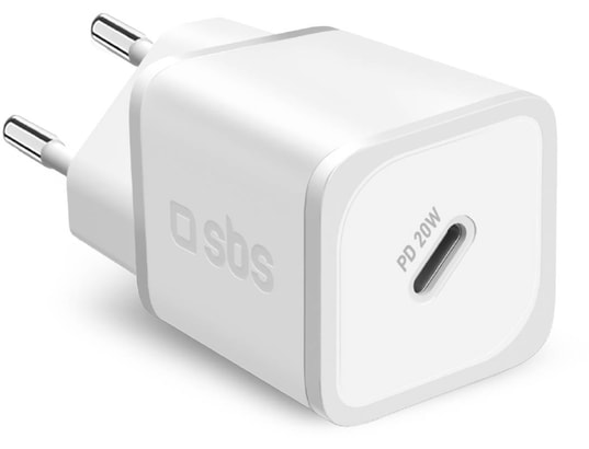 GaN PD 20W USB C, blanc