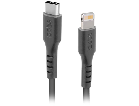 Lightning - Type C, 1m, noir