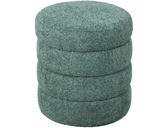 Pouf Fino vert émeraude