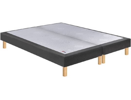 Bristol tissé gris fumé 1620 (160x200)