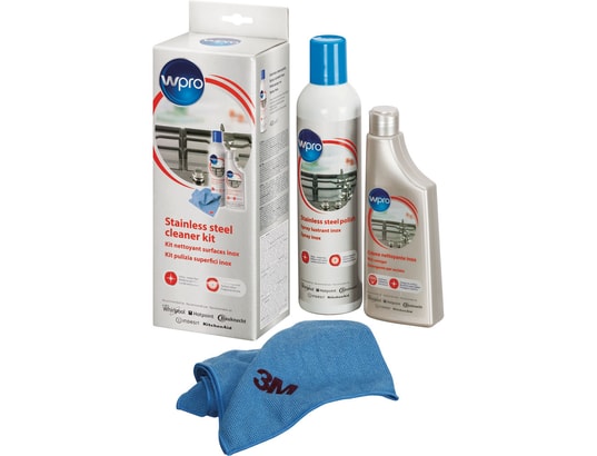 INX115 Crème + polish + tissu MF pour inox