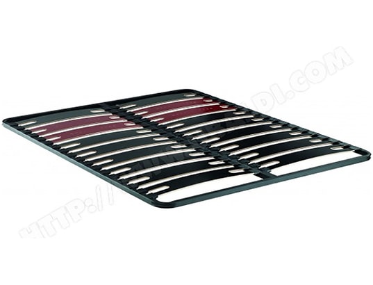 Cadres à lattes Flat cap 140x200cm 3 zones