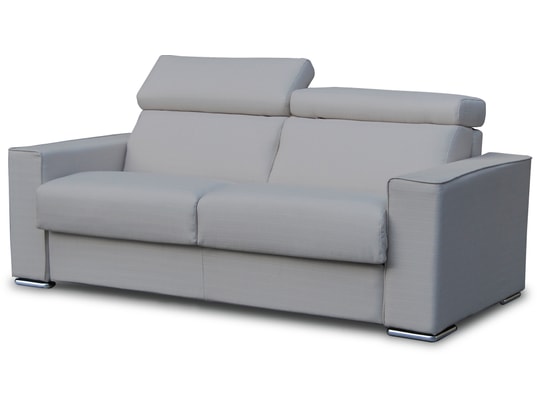 Andorra 3 places tissu ritz gris clair 160 cm