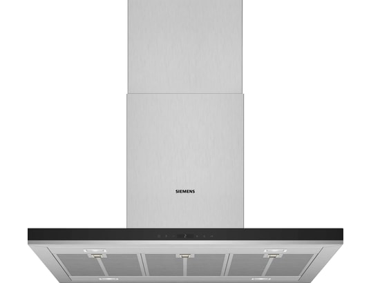 Siemens iQ500 LF98BIP50 Hotte îlot décorative 90 cm en acier inoxydable