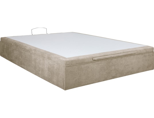 CONCEPT1 Sommier 160 x 200 Coffre Leo EP 160x200cm Bronx beige