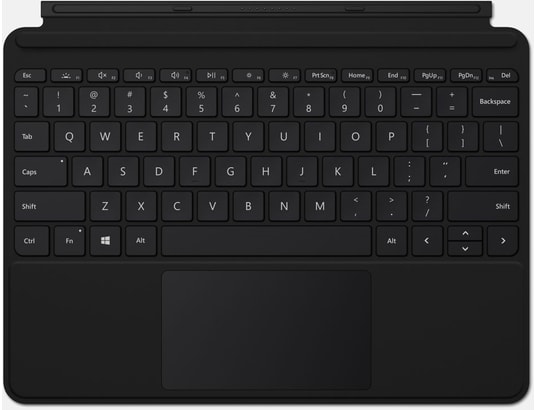 Etui avec clavier bluetooth pour Surface Go type cover - Noir
