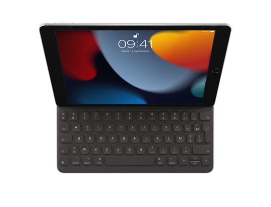 Etui avec clavier bluetooth Smart Keyboard iPad (7e+8+9 gen) iPad Air FR