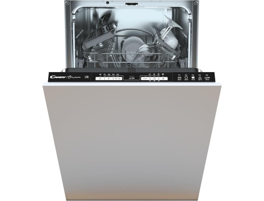 Lave-vaisselle Candy Brava CDIH 2L1047 10 couverts E LED intégré 45 cm blanc