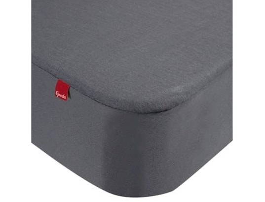 EPEDA Drap housse prot&egrave;ge matelas imperm&eacute;able 2 en 1 gris 140x190/200
