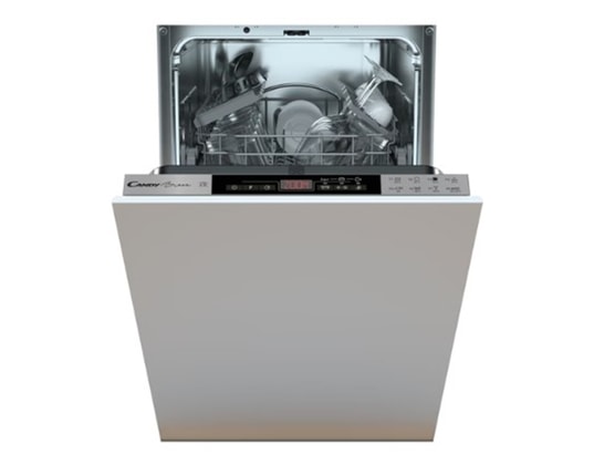 Lave-vaisselle Candy Bianca CDIH 2T1047 - encastrable - 44.8x55.5x81.6 cm (lxpxh) - argent