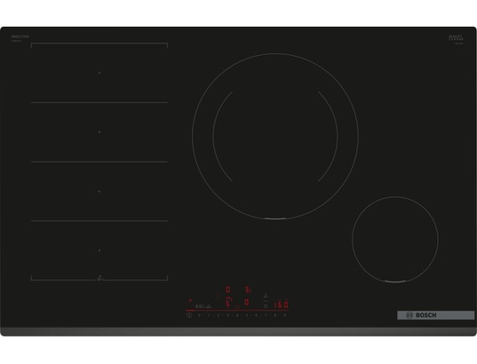 Table à induction Bosch PXE831HC1E - Série 6 - 80,2 x 5,1 x 52,2 cm - Wi-Fi