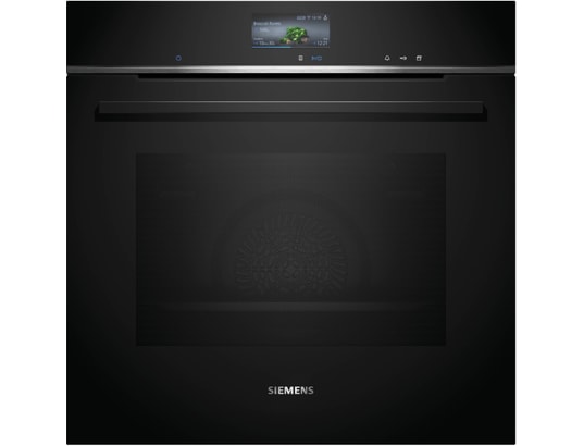 Siemens iQ700 HR776G3B1 Four intégrable combi vapeur 71 L A+ Noir Acier