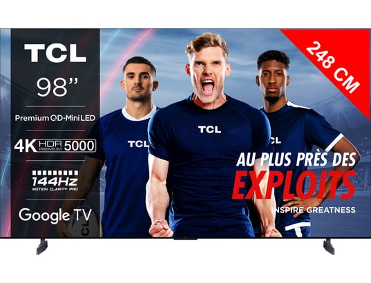 TV QLED 4K 248 cm 98XMQLED98 144Hz Google TV