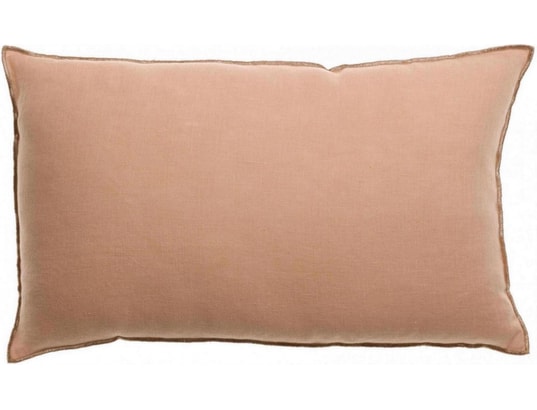 1 housse Zeff rose poudré30x50