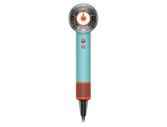 Sèche-cheveux Professionnel Dyson Supersonic Nural 1600W 4 Températures 3 Vitesses avec Accessoires Bleu Orange