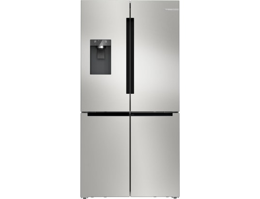 Réfrigérateur multi-portes congélateur bas Bosch KFD96APEA - Série 6 - Pose libre - 183 x 90,5 x 73,1 cm - 4 portes - Wi-Fi - Acier brossé anti-traces