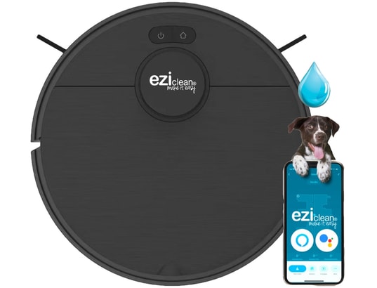 Robot aspirateur laveur connect&eacute; EZIclean&reg; I-BOT Z6 MAX