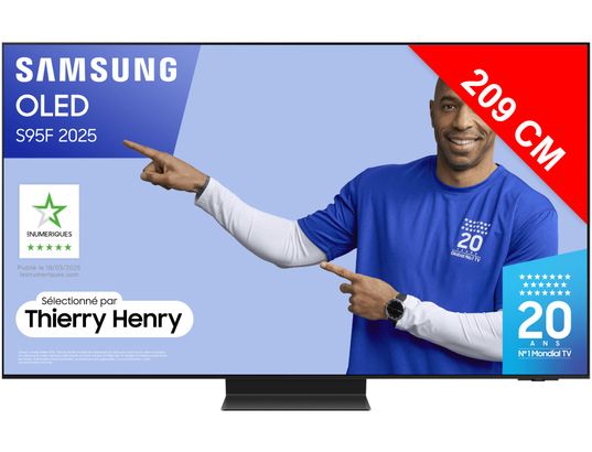 TV Samsung OLED TQ83S95F 83" 4K Smart TV