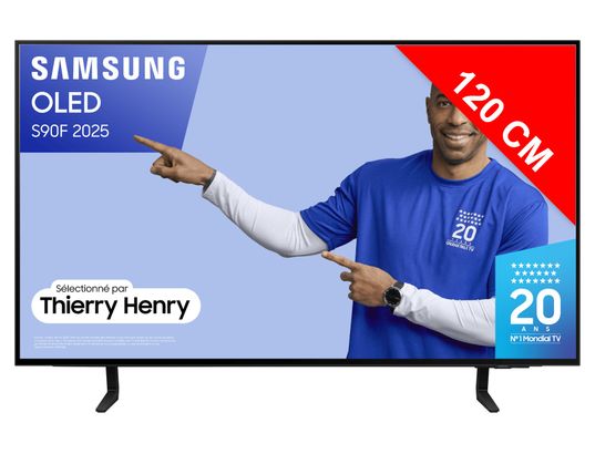 TV Samsung OLED TQ42S90FAE 42" 4K UltraHD 144Hz Smart TV Tizen HDR10+ Dolby Atmos