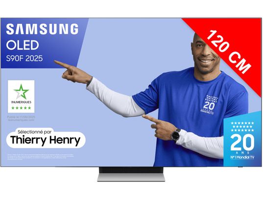 TV Samsung OLED TQ48S90F 48" 4K Smart TV Dolby Atmos