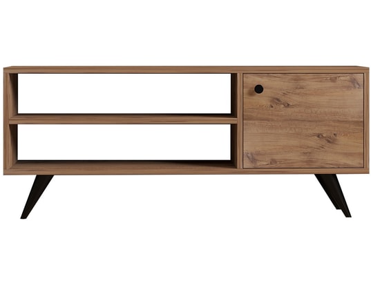 HANAH HOME Meuble TV en bois Jena - 120 x 29 x 50 cm - Pin Atlantique