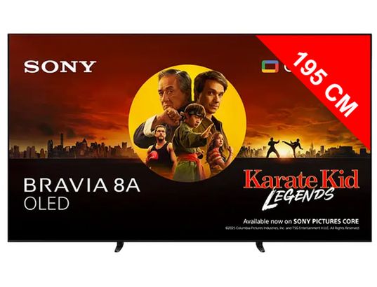 TV Sony OLED BRAVIA K-77XR8A 77" 4K Ultra HD Smart TV Google TV