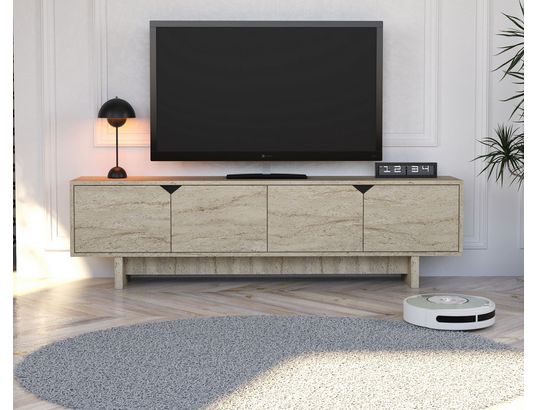 Turan travertin 180 x 30 x h50 cm