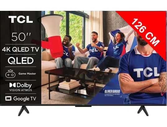TV TCL LED P7L 50P7L 50" 4K Ultra HD 60Hz Smart TV Google TV HDR10 Game Master