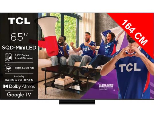Tcl C7l 65c7l Tv 165,1 Cm (65") 4k Ultra Hd Smart Tv Wifi Noir 3000 Cd/m²