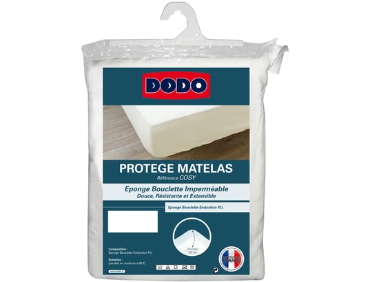 Protège matelas Cosy 160x200cm bonnet 30cm